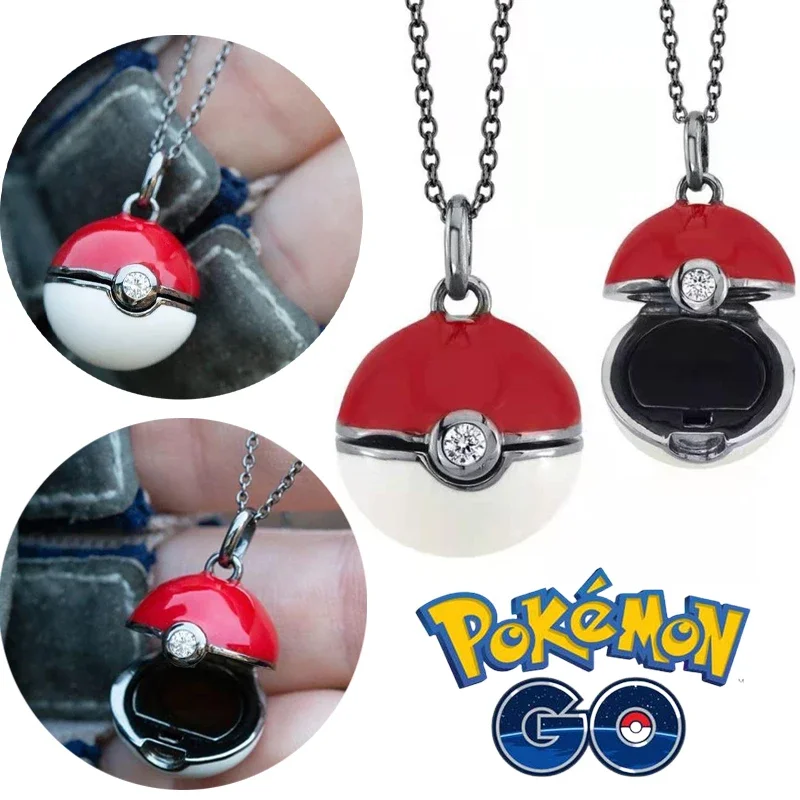 Pokeball Cosplay Prop - 포켓몬 볼 목걸이 포켓몬 피규어 애니메이션