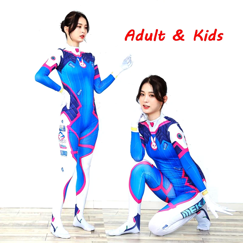 Dva Cosplay Prop - 할로윈 코스튬 3D 프린팅 레이디 D.V.A.