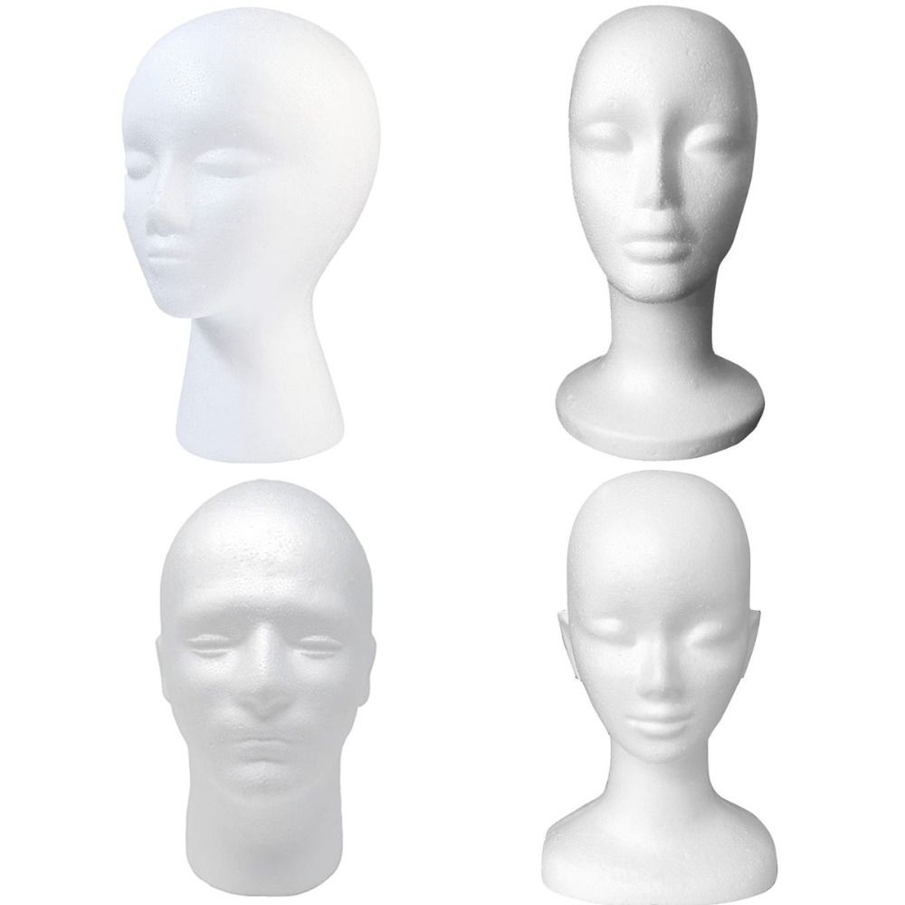 Cosplay Prop Foam - 안경 진열대 여성 헤드 모델 마네킹