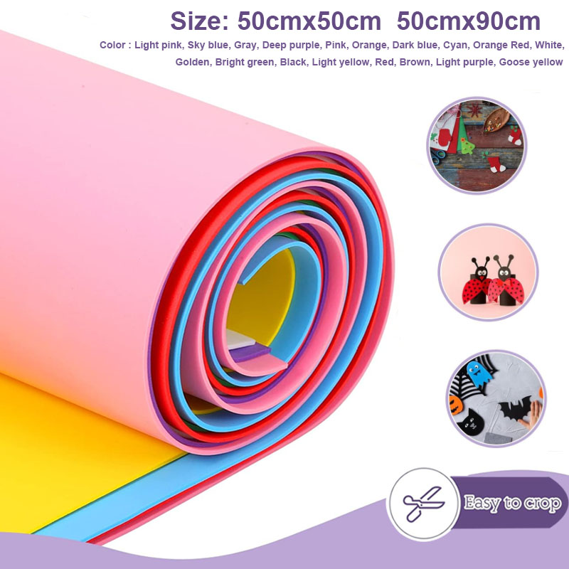Craft Foam Roll - 1pcs 다채로운 Eva 폼 시트 코스프레