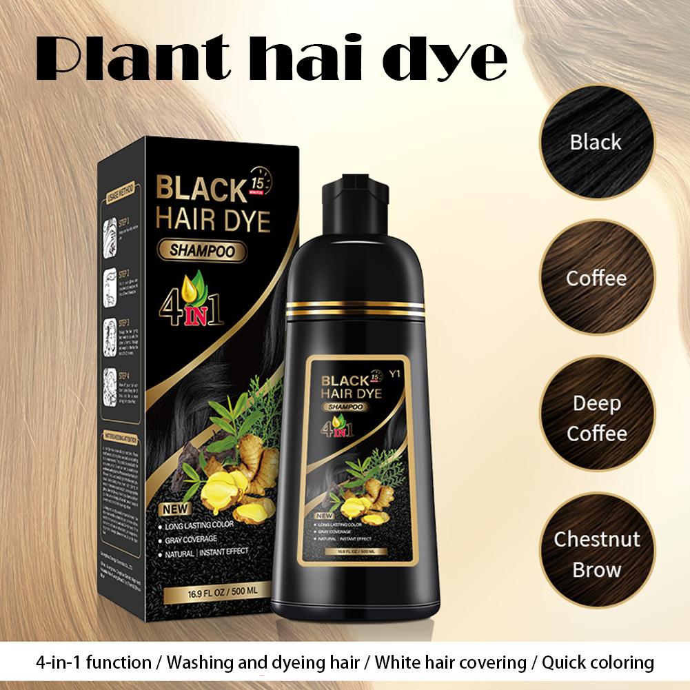 Hair Spray Color - 다크 브라운 헤어 염색 샴푸, 보습