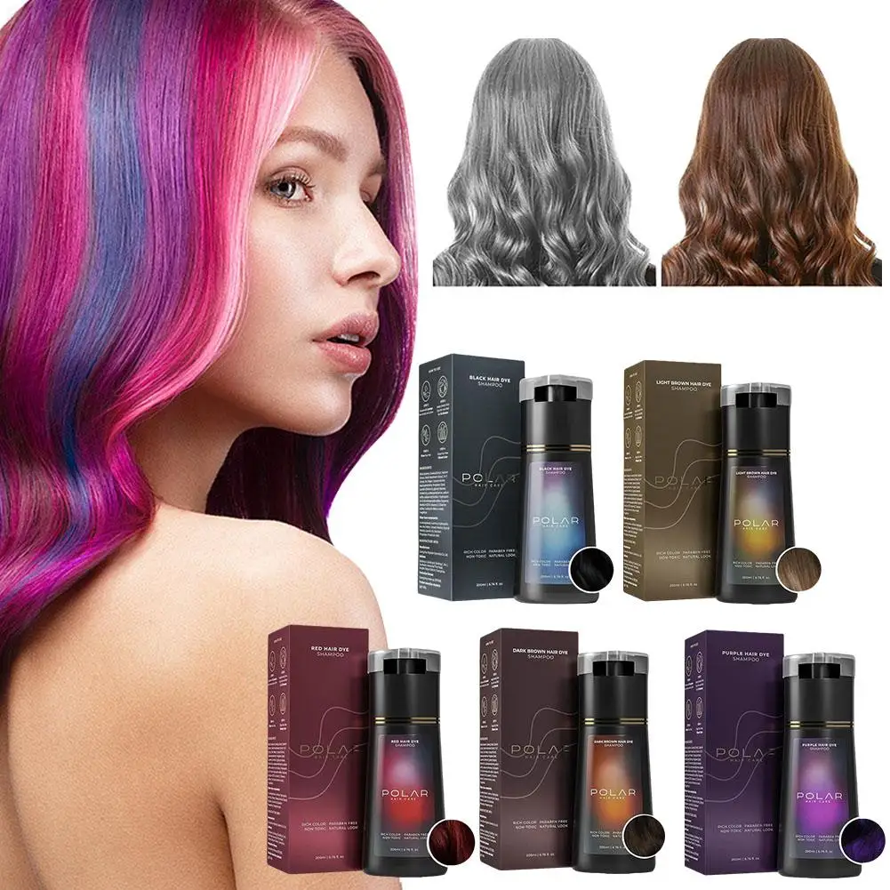 Hair Spray Color - 멀티 쉐이드 그레이 커버 헤어 샴푸