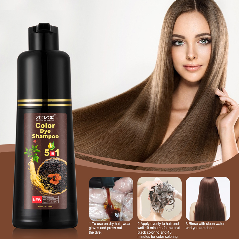 Hair Spray Color - 모케루 인삼 헤어 케어 염색 샴푸