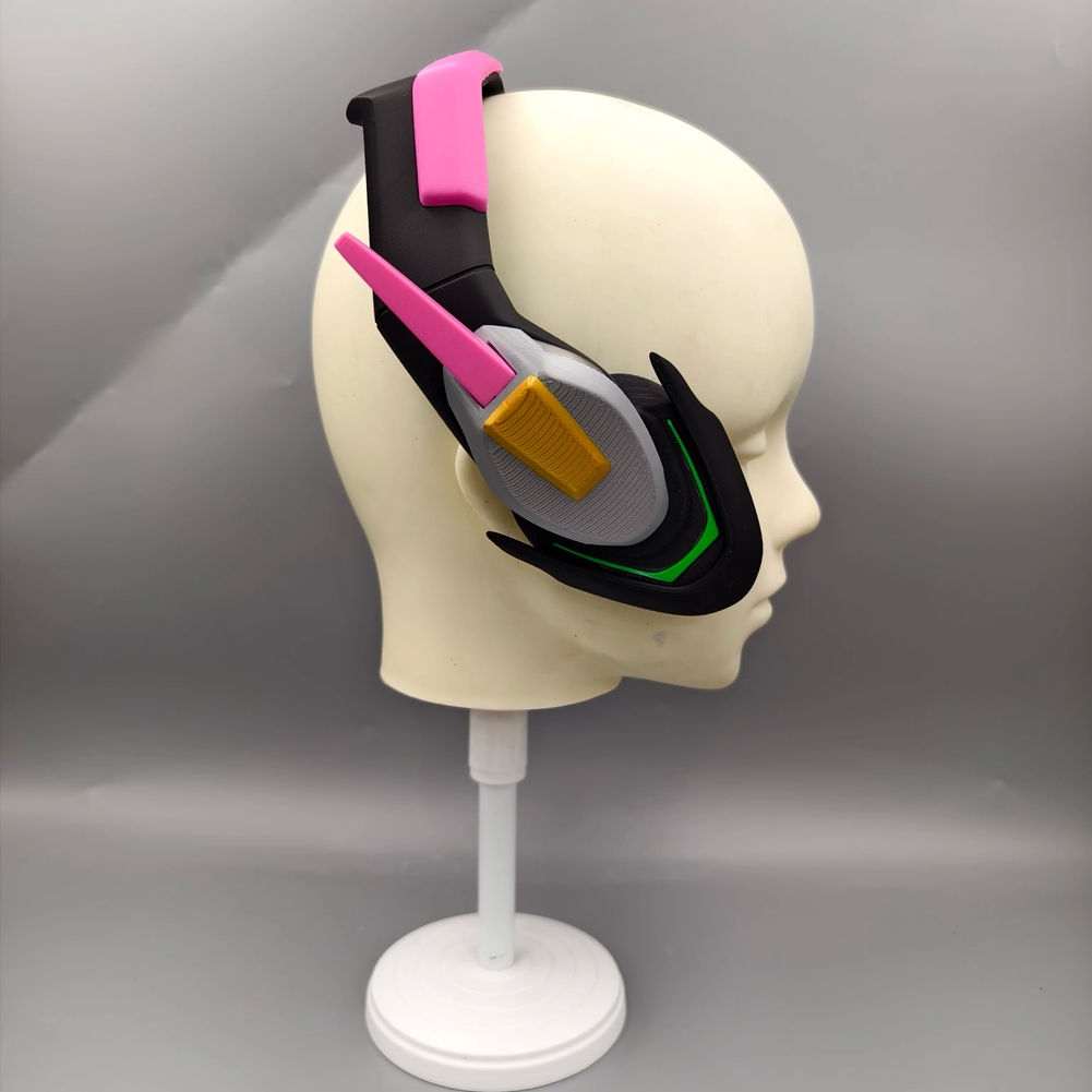 3D 프린팅 공예 DVA 헤드셋 코스프레 풀 세트, 게 - Dva Cosplay Prop 리뷰 및 가격