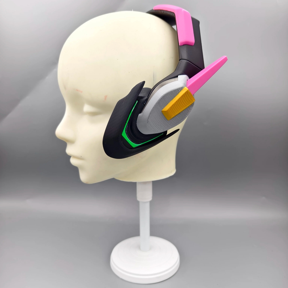 3D 프린팅 공예 DVA 헤드셋 코스프레 풀 세트, 게 - Dva Cosplay Prop 리뷰 및 가격
