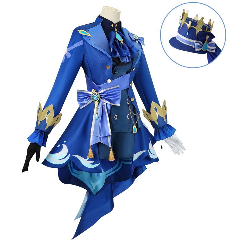 Furina 코스프레 의상 가발 헤어 임팩트 Fonta - Frieren Cosplay Prop 리뷰 및 가격