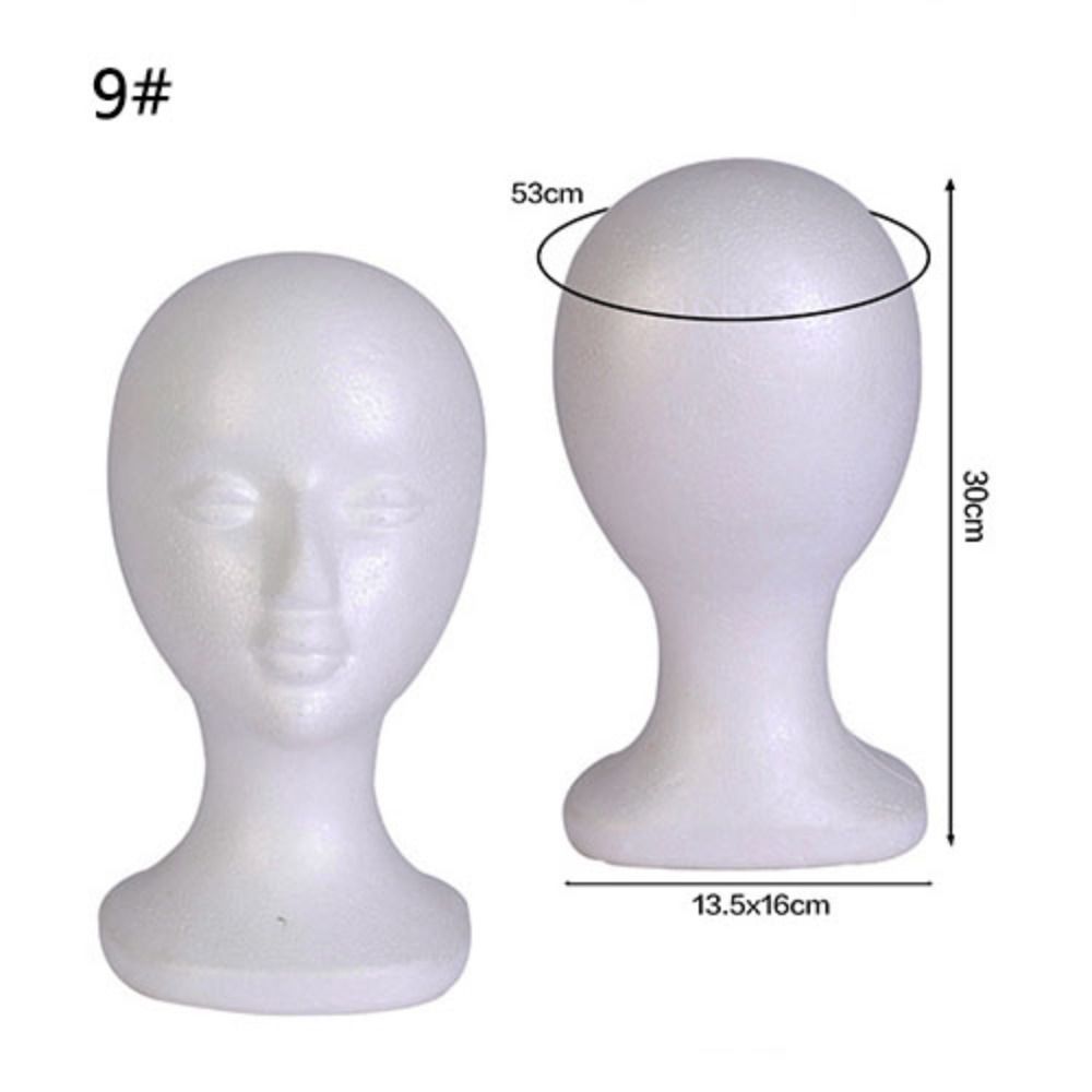 안경 진열대 여성 헤드 모델 마네킹 폼 마네킹 헤드 헤 - Cosplay Prop Foam 리뷰 및 가격