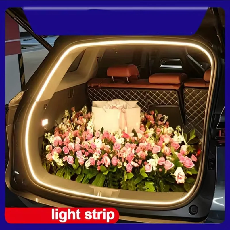 자동차 고휘도 트렁크 조명 실내 장식 LED 배선 불필 - Led El Wire 리뷰 및 가격