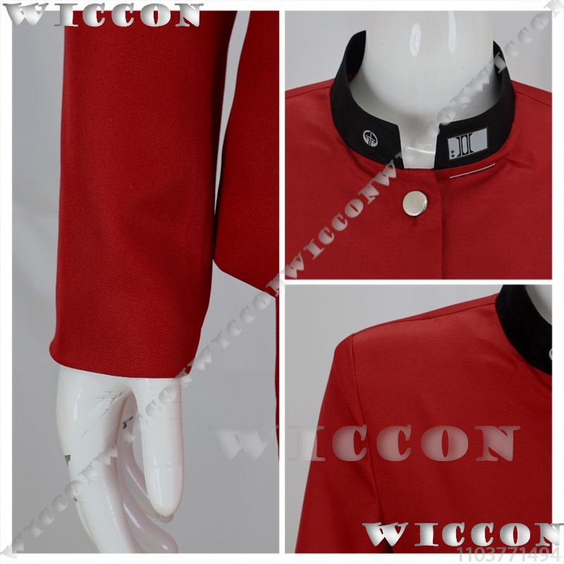 츠쿠모 이마 백 게임 코스프레 라인 레드 스쿨 유니폼  - Anime Cosplay Prop 리뷰 및 가격