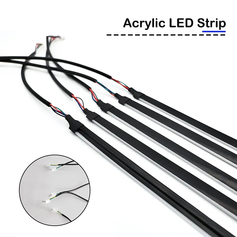 자동차 앰비언트 라이트, 64 색 아크릴 LED 램프  - Led El Wire 리뷰 및 가격