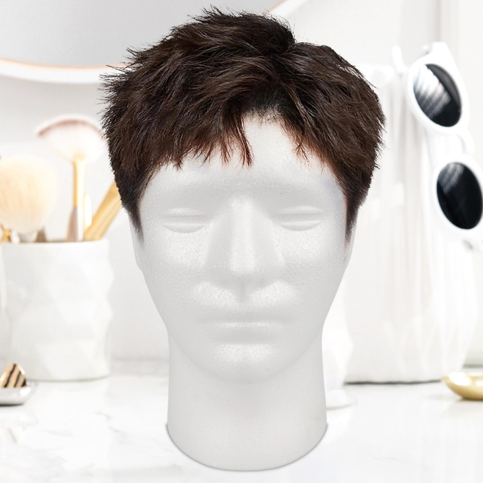 남성용 폼 헤어 모델 가발 마네킹 헤드 스탠드 랙 안경 - Cosplay Prop Foam 리뷰 및 가격