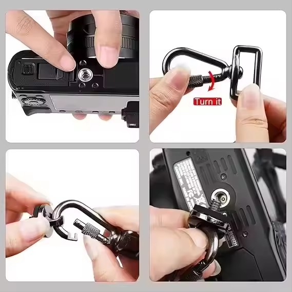 카메라 숄더 스트랩 나사 1/4 D-링 나사 금속 잠금 - D Ring Strap 리뷰 및 가격