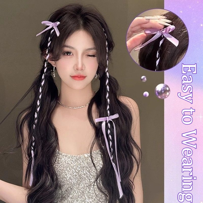 여성용 리본 보우 박싱 브레이드 2/4개, 패션 트위스 - Cosplay Prop Bow 리뷰 및 가격