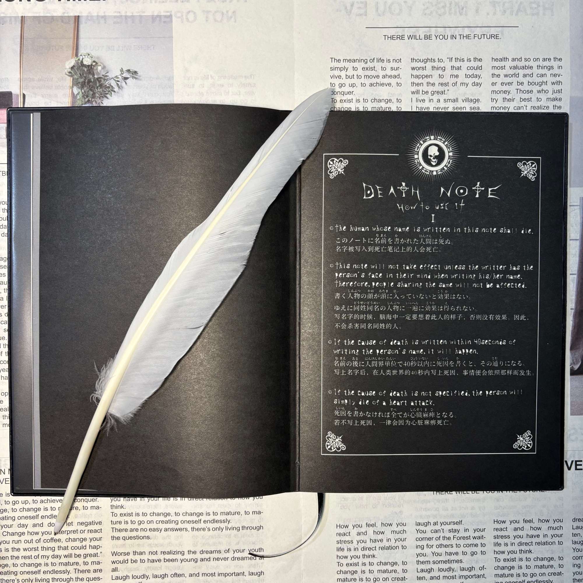 데스노트 주변기기 노트 야가미 라이트 애니메이션 코믹  - Cosplay Prop Book 리뷰 및 가격