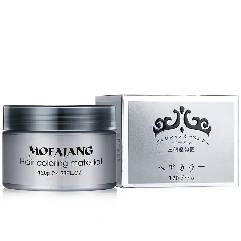 1pcs Mofajang 헤어 컬러 왁스 파스텔 블루  - Hair Spray Color 리뷰 및 가격